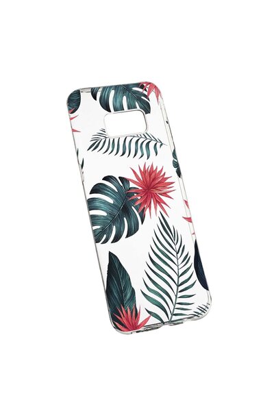 bestcase Husa de protectie, Flori tropicale, pentru Samsung Galaxy S8, rezist...