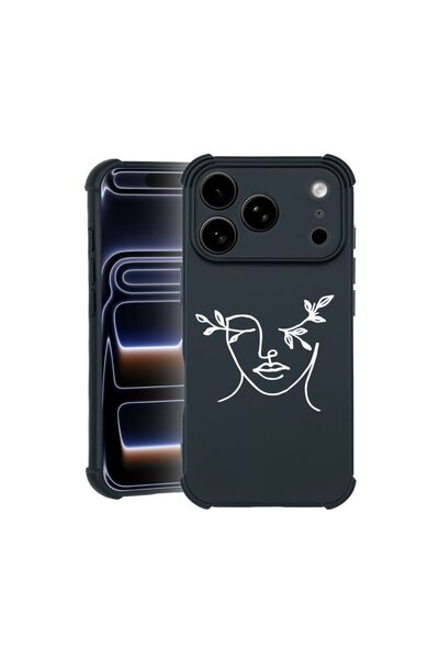 bestcase Θήκη TPU Pro Shock Συμβατή με Apple iPhone 17 Pro, με Σχέδιο Αφηρημέ...