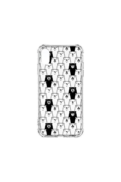 bestcase Αντικραδασμική Θήκη 1.5MM, Συμβατή με Apple iPhone XR, Σχέδιο Αρκουδ...