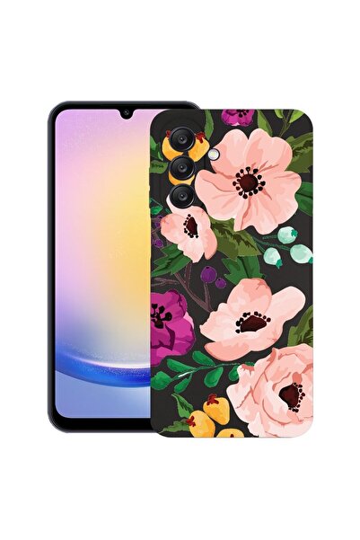 bestcase Θήκη για Samsung Galaxy A36, Παστέλ Λουλούδια, Λεπτή Σιλικόνη 0.8MM,...