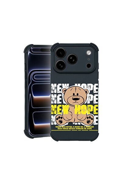 bestcase Θήκη TPU Pro Shock συμβατή με Apple iPhone 17 Pro, με σχέδιο Teddy B...