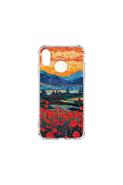 bestcase Husa Anti Shock 1.5MM, compatibilă cu Apple iPhone XR, Poppies in Su...