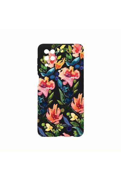 bestcase Husa Silicon, Compatibila Cu Samsung Galaxy A12, Flowers Collection ...