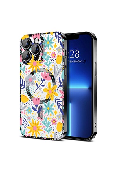 bestcase Πολυτελής Θήκη MagSafe, Συμβατή με Apple iPhone 14 Pro, Χαρούμενα Λο...