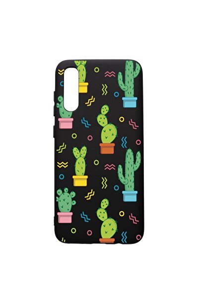 bestcase Θήκη σιλικόνης premium συμβατή με Samsung Galaxy A70, Κάκτος, με υφα...