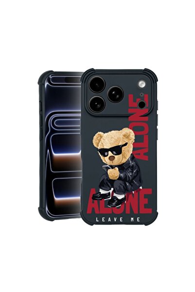 bestcase Θήκη TPU Pro Shock Συμβατή με Apple iPhone 17 Pro, με σχέδιο αρκουδά...