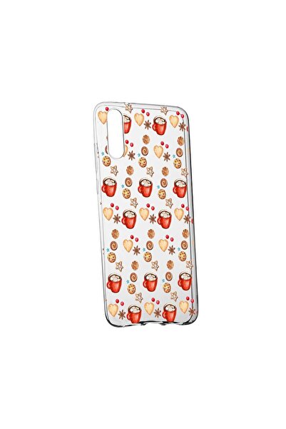 bestcase Коледен, защитен калъф с дизайн на кафе за Samsung Galaxy A70, устой...