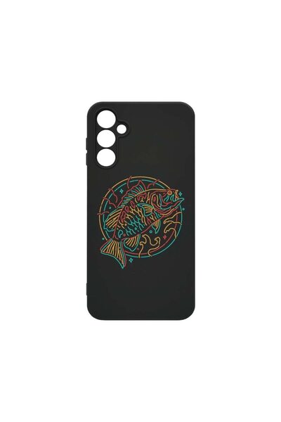 bestcase Λεπτή Θήκη Σιλικόνης 0.8MM, Συμβατή με Samsung Galaxy A54 5G, Νέον Ψ...