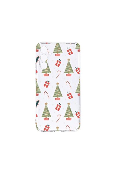 bestcase Διαφανής Θήκη Σιλικόνης 2MM, Συμβατή με Samsung Galaxy A34, Χριστουγ...