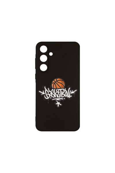 bestcase Λεπτή Θήκη Σιλικόνης 0.8MM, Συμβατή με Samsung Galaxy A55, Μπάσκετ, ...
