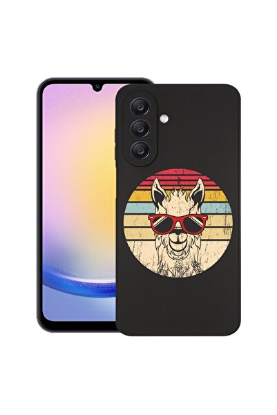 bestcase Θήκη για Samsung Galaxy A56, Oldschool LLama, Λεπτή σιλικόνη 0.8MM, ...