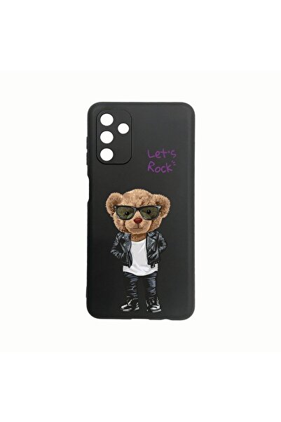 bestcase Θήκη Σιλικόνης, Συμβατή με Samsung Galaxy A04s, Let's Rock Teddy Bea...