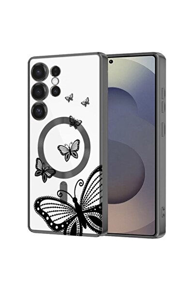 bestcase Πολυτελής Θήκη MagSafe, Συμβατή με Samsung Galaxy S24 Ultra, Ιπτάμεν...