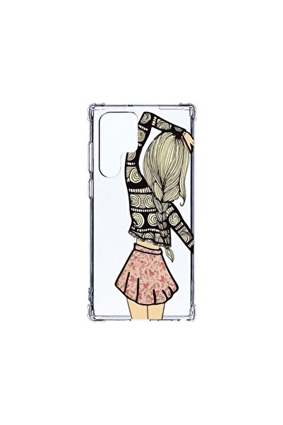 bestcase Αντικραδασμική Θήκη 1.5MM, Συμβατή με Samsung Galaxy S22 Ultra, Girl...