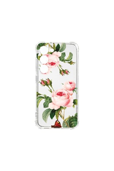 bestcase Противоударен калъф 1.5ММ, съвместим със Samsung Galaxy S23 FE, Розо...
