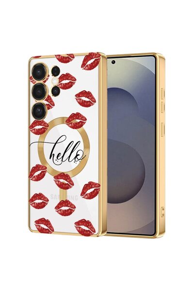 bestcase Πολυτελής Θήκη MagSafe, Συμβατή με Samsung Galaxy S24 Ultra, Σχέδιο ...