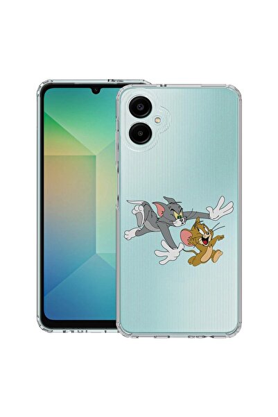 bestcase ¬Æ Husa pentru Samsung Galaxy A06 5G, Anti Shock 1.5MM, Tom And Jerr...