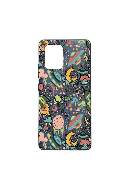 bestcase Θήκη σιλικόνης συμβατή με Samsung Galaxy M32 5G, Σχέδιο Σύμπαν, Πλαν...