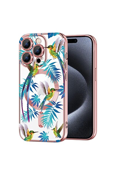 bestcase Husa Luxury MagSafe, Συμβατό με Apple iPhone 14 Pro Max, Άγριο Τροπι...