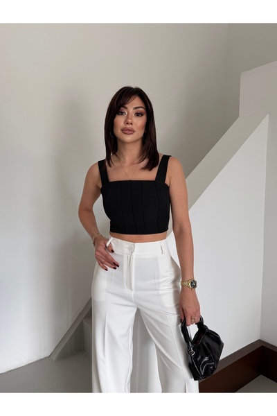 Nadrina ΛΕΪΖΕΡ ΚΟΜΜΕΝΟ ΜΠΟΥΣΤΙΕΡ ΜΕ ΛΕΠΤΟΜΕΡΕΙΕΣ ΣΕ ΣΤΥΛ ΓΡΑΣΟΥ