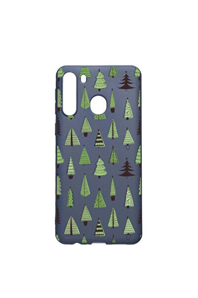 bestcase Husa Silicon Compatibila Cu Samsung Galaxy A21, Christmas Tree Shape...