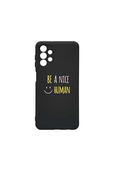 bestcase Θήκη Υγρής Σιλικόνης Premium, Συμβατή με Samsung Galaxy A23, Be Nice...