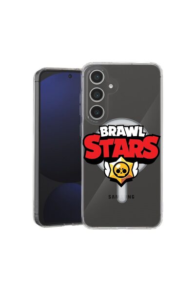 bestcase Θήκη για Samsung Galaxy S24 FE, MagSafe Αντικραδασμική, Brawl Stars,...