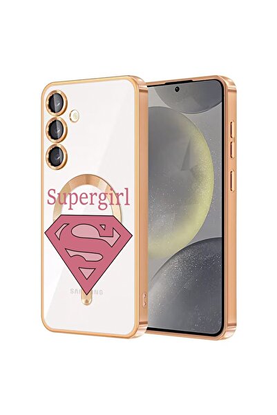 bestcase Πολυτελής Θήκη MagSafe, Συμβατή με Samsung Galaxy A16, Super Girl, Ε...