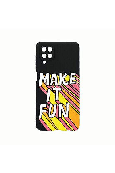 bestcase Θήκη Σιλικόνης, Συμβατή με Samsung Galaxy A12, Make It Fun, Ανθεκτικ...