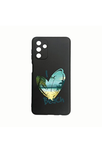 bestcase Θήκη Σιλικόνης, Συμβατή με Samsung Galaxy A04s, Λατρεύω την Παραλία,...