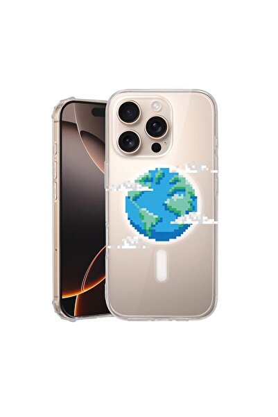 bestcase ¬Æ Husa pentru Apple iPhone 16 Pro, MagSafe Anti Shock, Minecraft Ea...