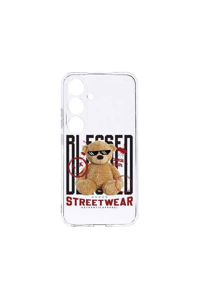 bestcase Θήκη για Samsung Galaxy M35, BestCase® Διαφανής Σιλικόνη 2MM, Αρκουδ...