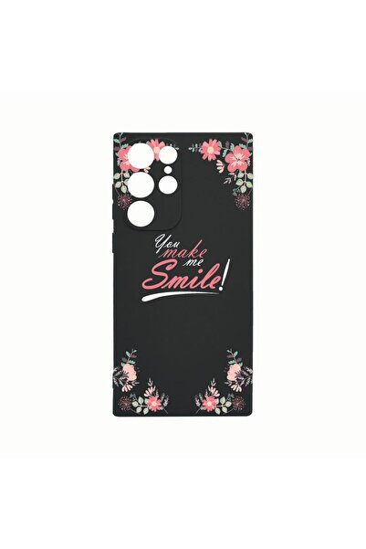 bestcase Θήκη Σιλικόνης, Συμβατή με Samsung Galaxy S22 Ultra, Κάνε με να χαμο...