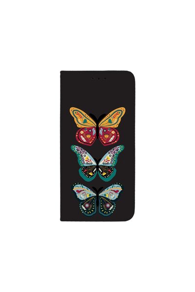 bestcase Θήκη τύπου κάρτας συμβατή με Samsung Galaxy A36 5G, Σχέδιο Πεταλούδα...