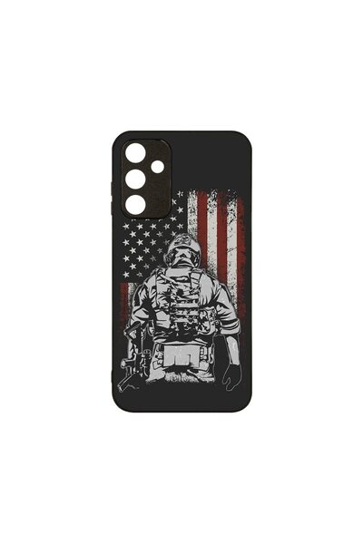 bestcase Θήκη MaxSafe, Συμβατή με Samsung Galaxy A25, Σχέδιο Αμερικανός Στρατ...