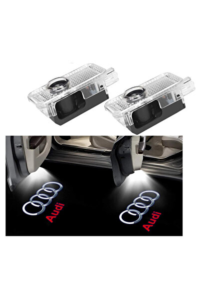 CerCip Φώτα πόρτας Audi με λογότυπο, Συμβατά με A7, A5, A6, A3, A4, A1, R8, T...