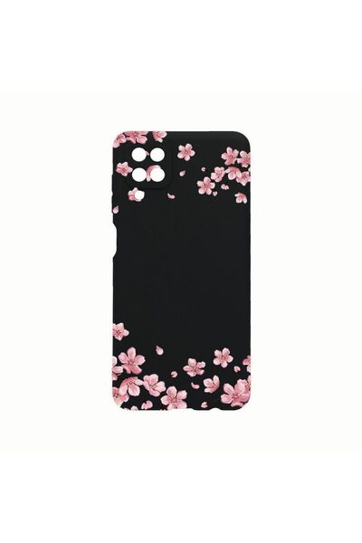 bestcase Θήκη σιλικόνης, Συμβατή με Samsung Galaxy A12, Παστέλ χρώματα - λουλ...