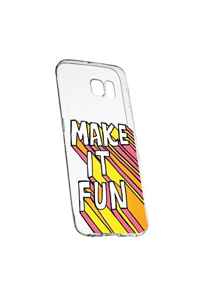 bestcase Προστατευτική θήκη με μήνυμα  "Make It Fun ", για Samsung Galaxy S7,...