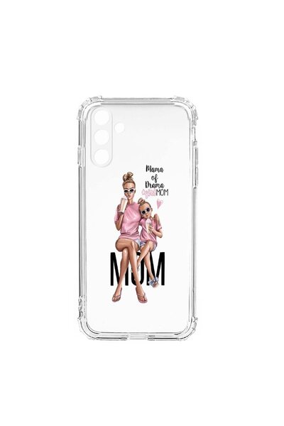 bestcase Αντικραδασμική Θήκη Σιλικόνης Συμβατή με Samsung Galaxy A13, Μαμά Κο...