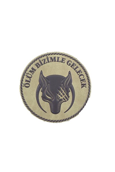 KORDAK "Death Will Come with Us" Patch - Beige Arma