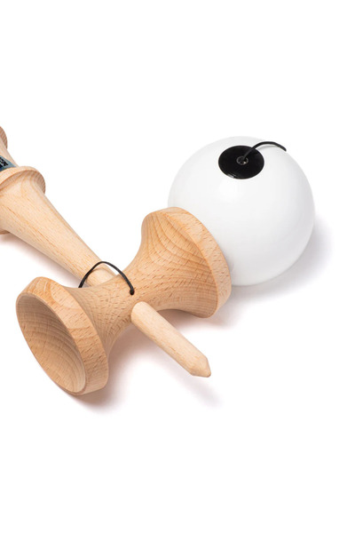 REVO Kendama Kendama Krom POP LOL STICKY Alb