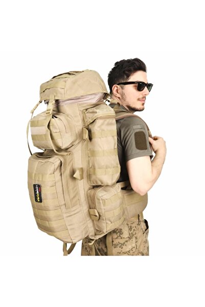 KORDAK Στρατιωτική τσάντα 110 Lt Beige - Τσάντα Επιχειρήσεων Ορειβασίας