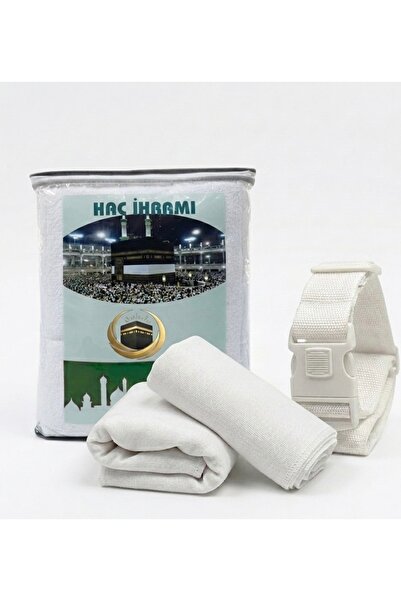 Hac&UmreSetim Hac ve Umre Ziyaretlerine Özel Terletmez %100 Pamuklu Lüx İhram...
