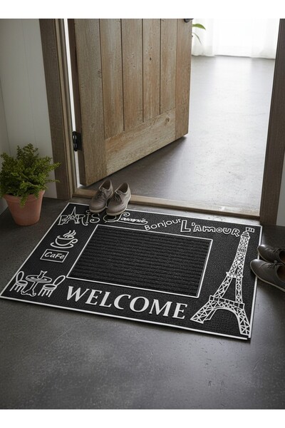 Başak Ev Tekstili Χοντρό Σκληρό Πλαστικό Πατάκι Εισόδου 70 x 40 εκ. - Απομακρ...