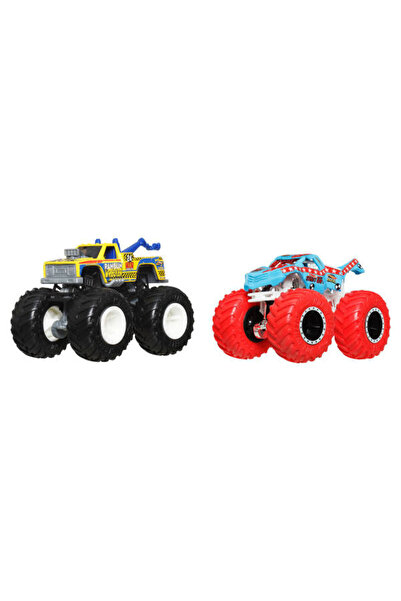 HOT WHEELS Monster Trucks Güçlü İkili 1:64 Arabalar Ramblin Wrecker JCC67