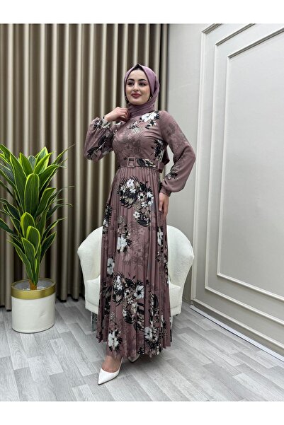 azeldembutik Gelincik Elbise Gül