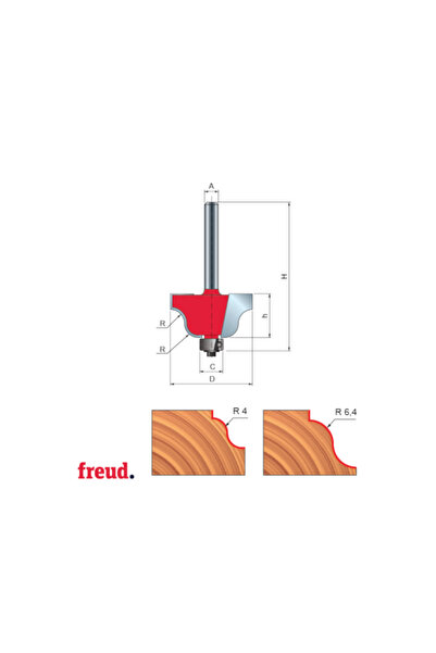 Freud 38- Κοπτικό εργαλείο ημιτονοειδούς κοπής, με οριζόντια λοξότμηση, με κά...