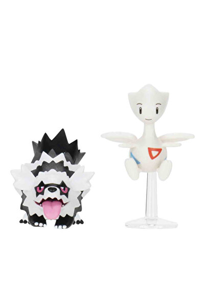 Pokemon Battle Figürler Galarian Zigzagoon Togetic