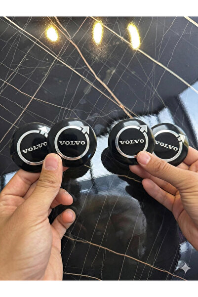 OEM VOLVO Logolu Alüminyum Metal Premium Jant Göbeği Arması Yapıştırma 56 Mm ...