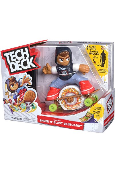 Tech Deck Shred N’ Blast Rampalı Parmak Kaykay Seti